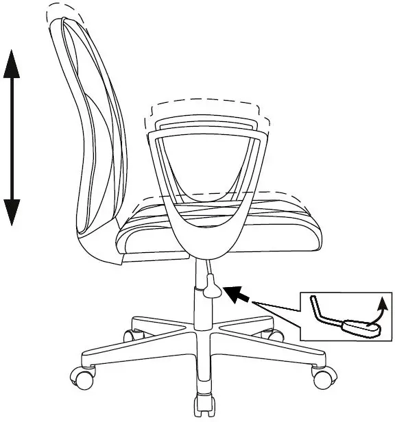 Кресло Бюрократ CH-W327